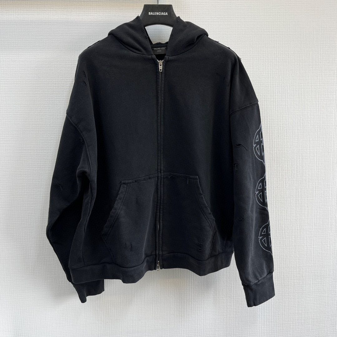Balenciaga Zip Hoodie – SWHO2002