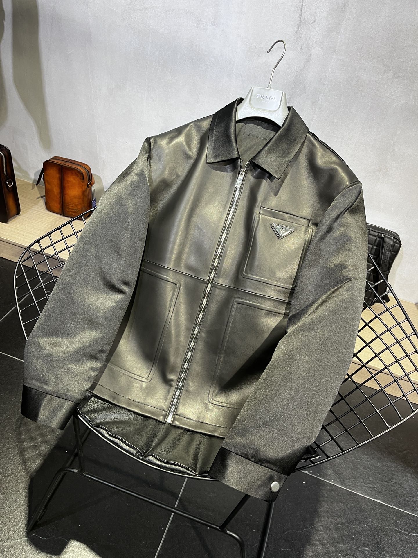 Prada Leather Jacket – CJKT1489