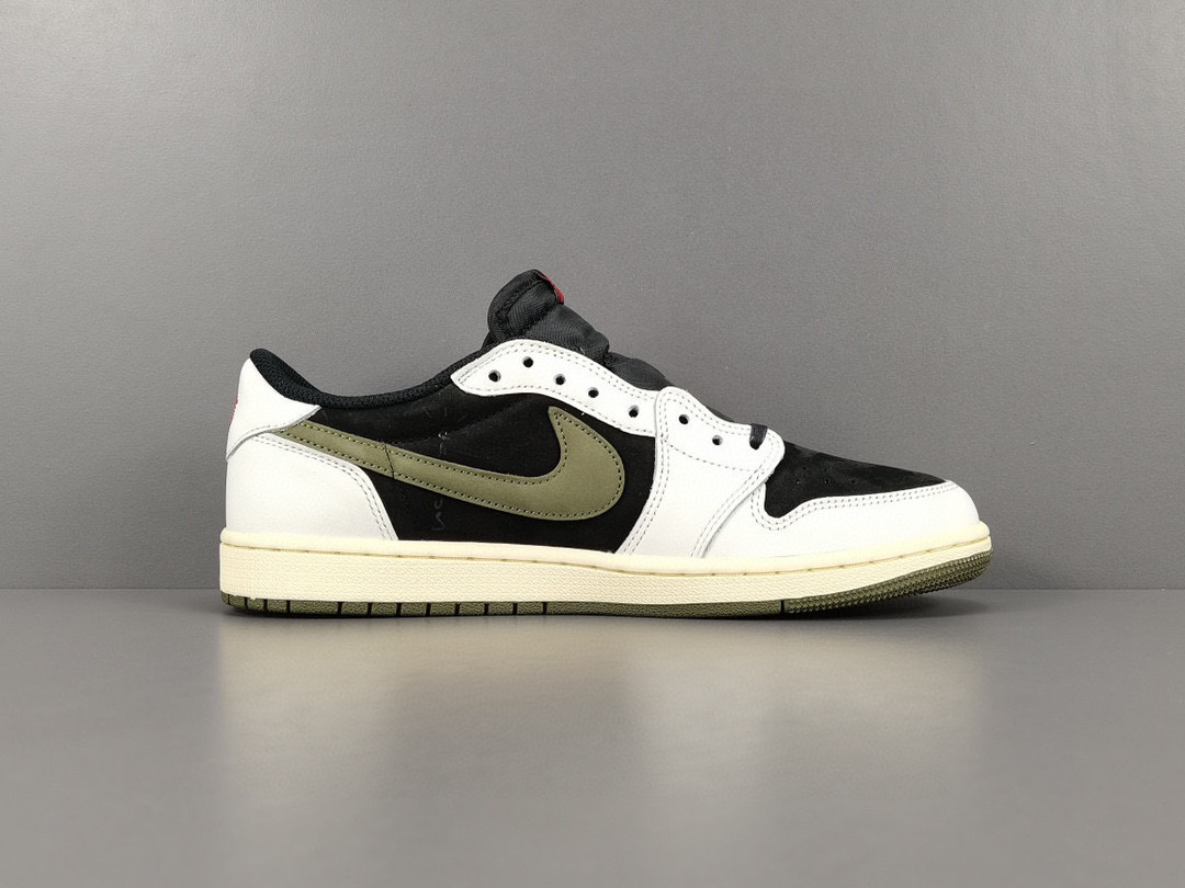Nike Air Jordan 1 Retro Low Travis Scott Olive – NIKE1107