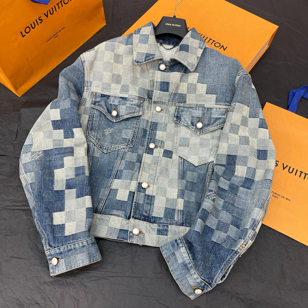 Louis Vuitton Denim Jacket – VEJK1097
