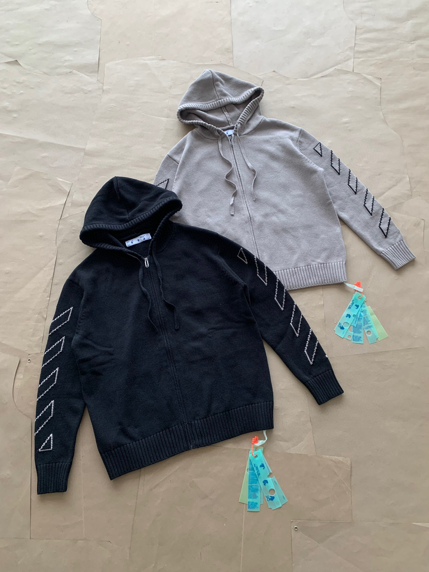 Off White Zip Hoodie – SWHO1508