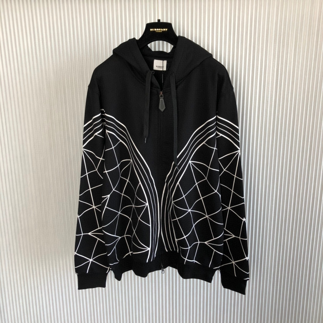 Burberry Zip Hoodie – SWHO1624