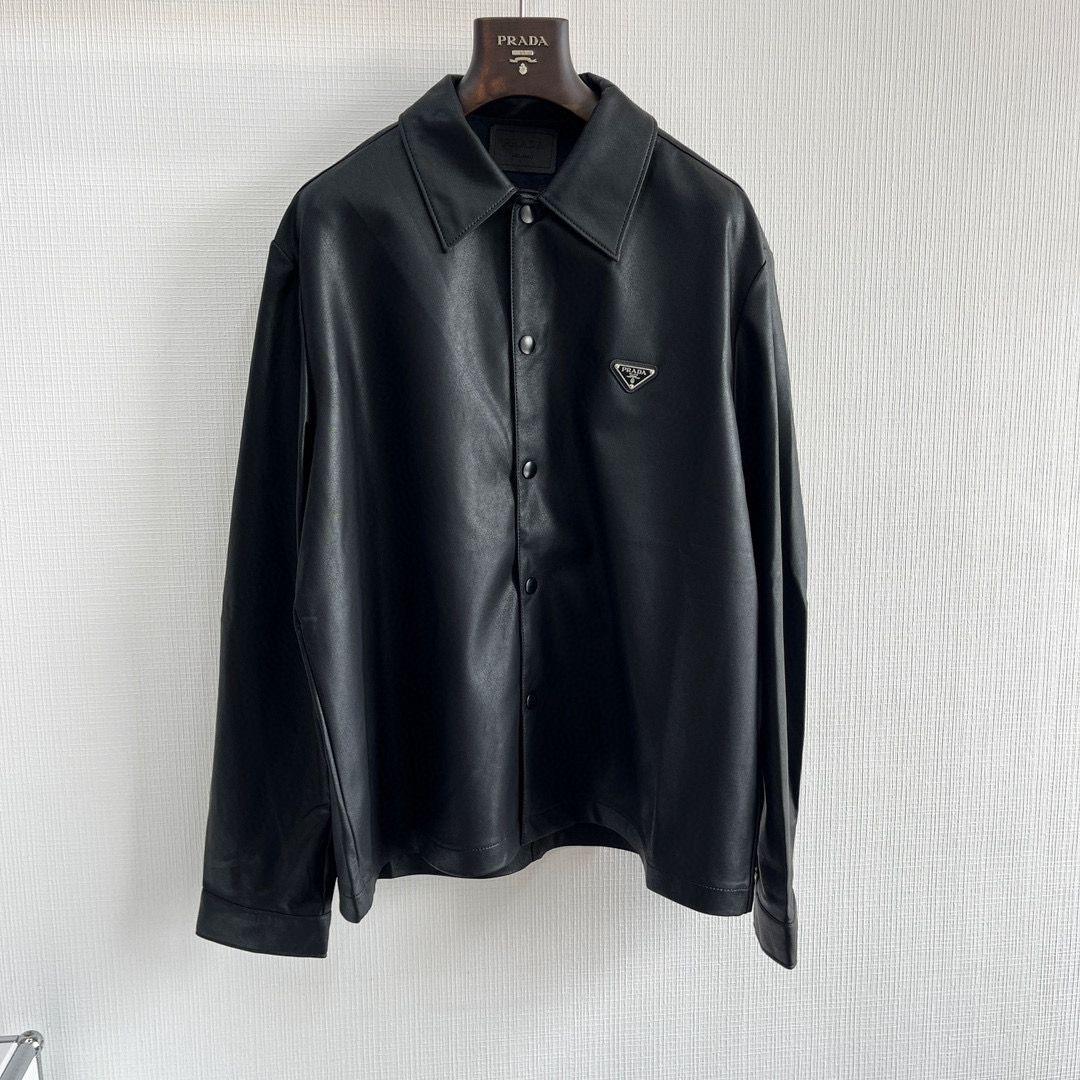Prada Leather Shirt – SHTR1345