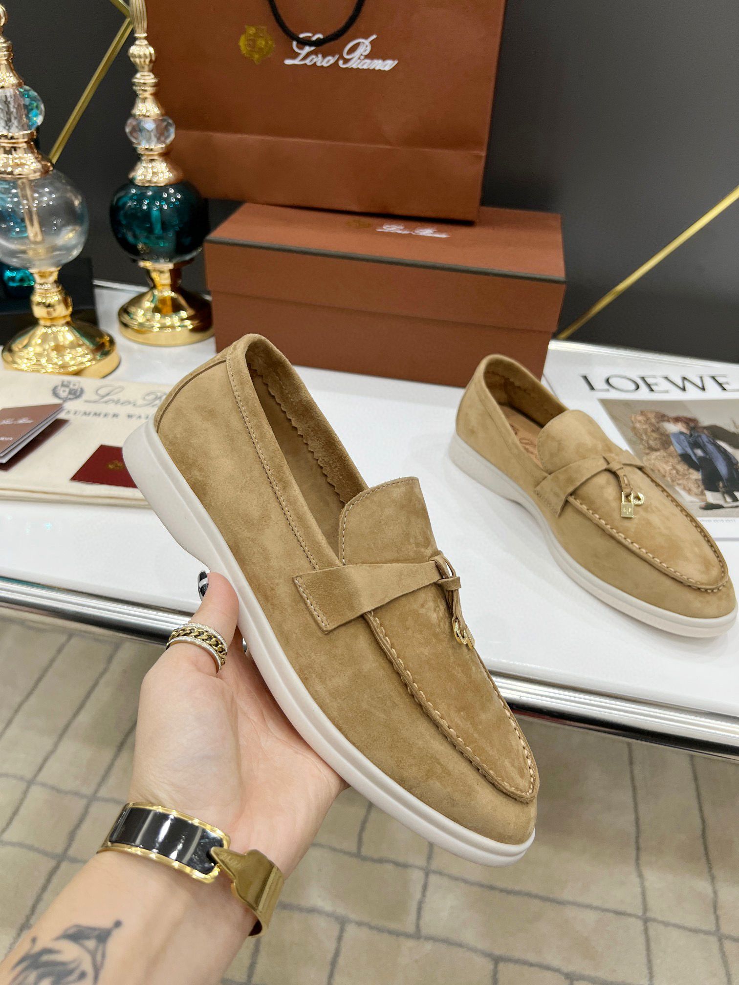 Loro Piana Loafers – LOPA1040
