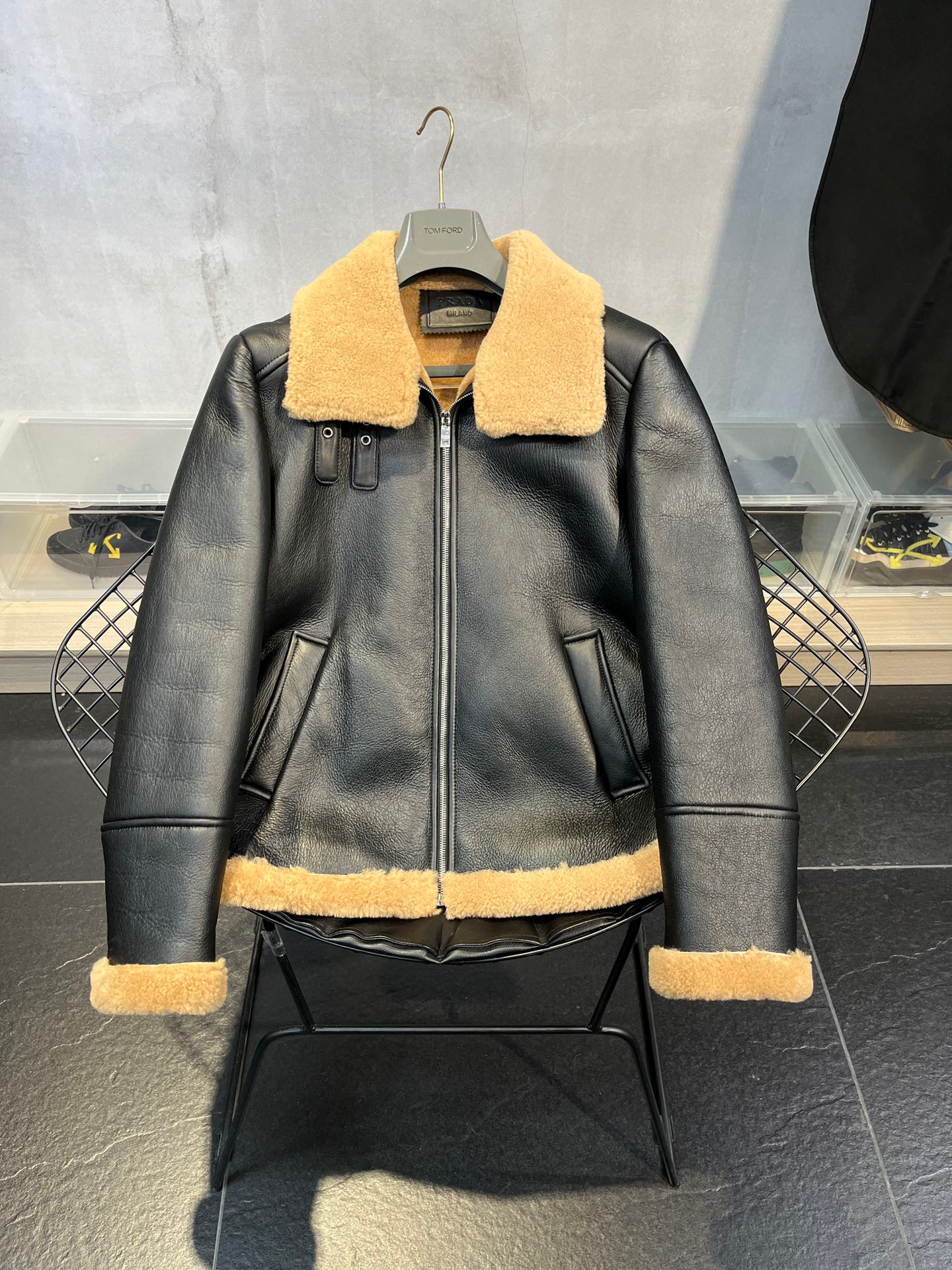 Prada Leather Jacket – CJKT1379