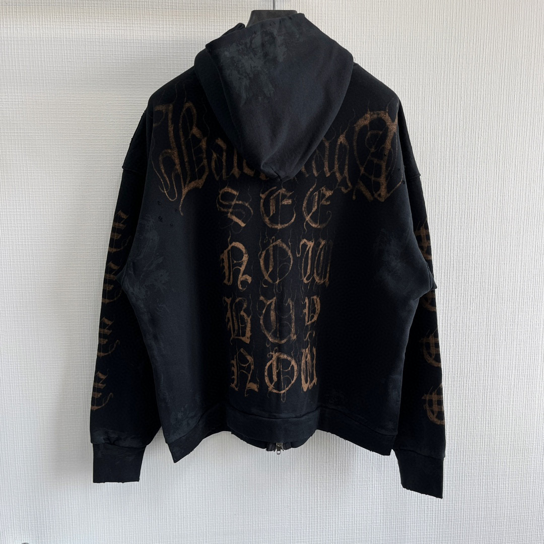 Balenciaga Zip Hoodie – SWHO2051
