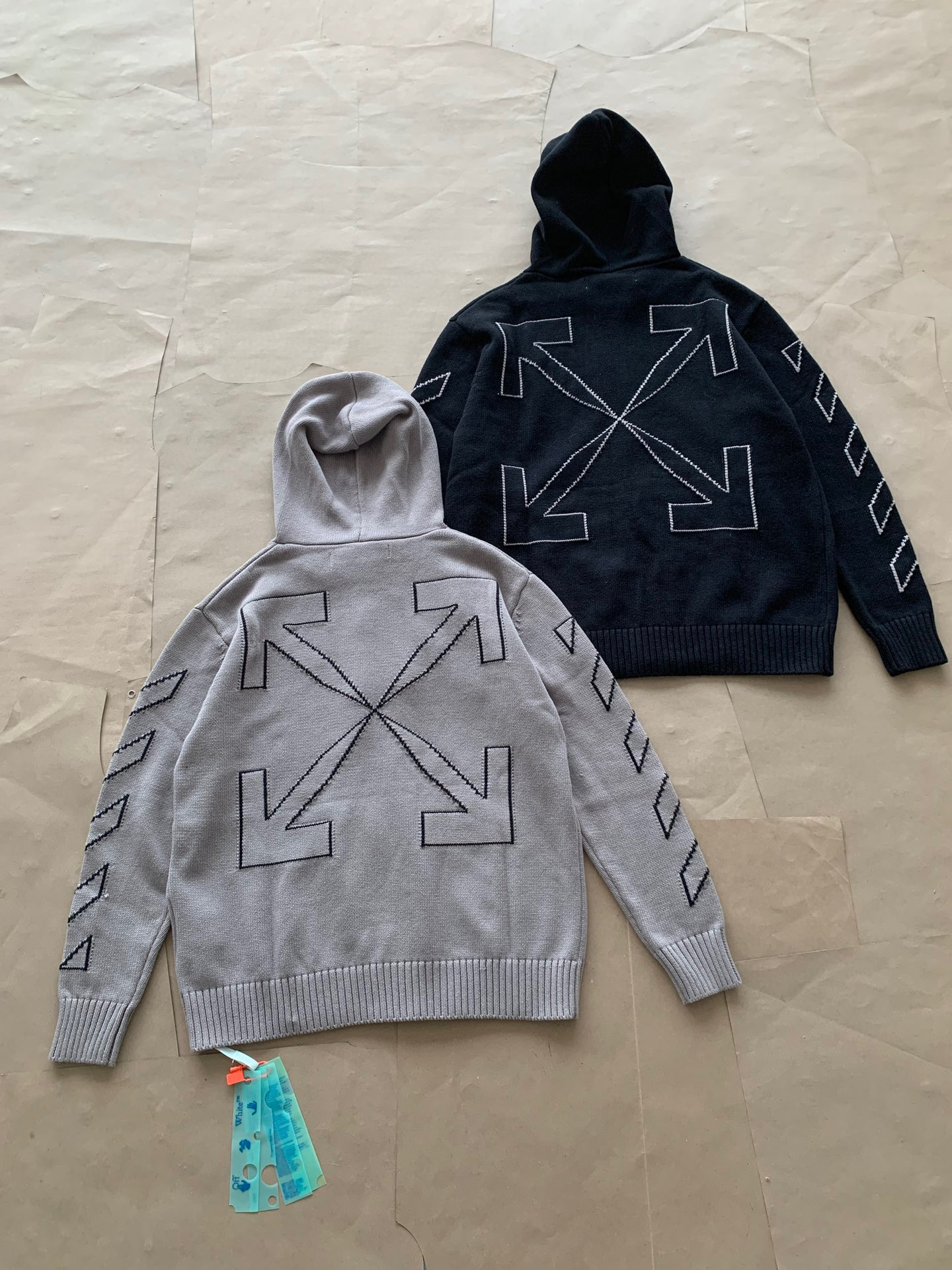Off White Zip Hoodie – SWHO1508