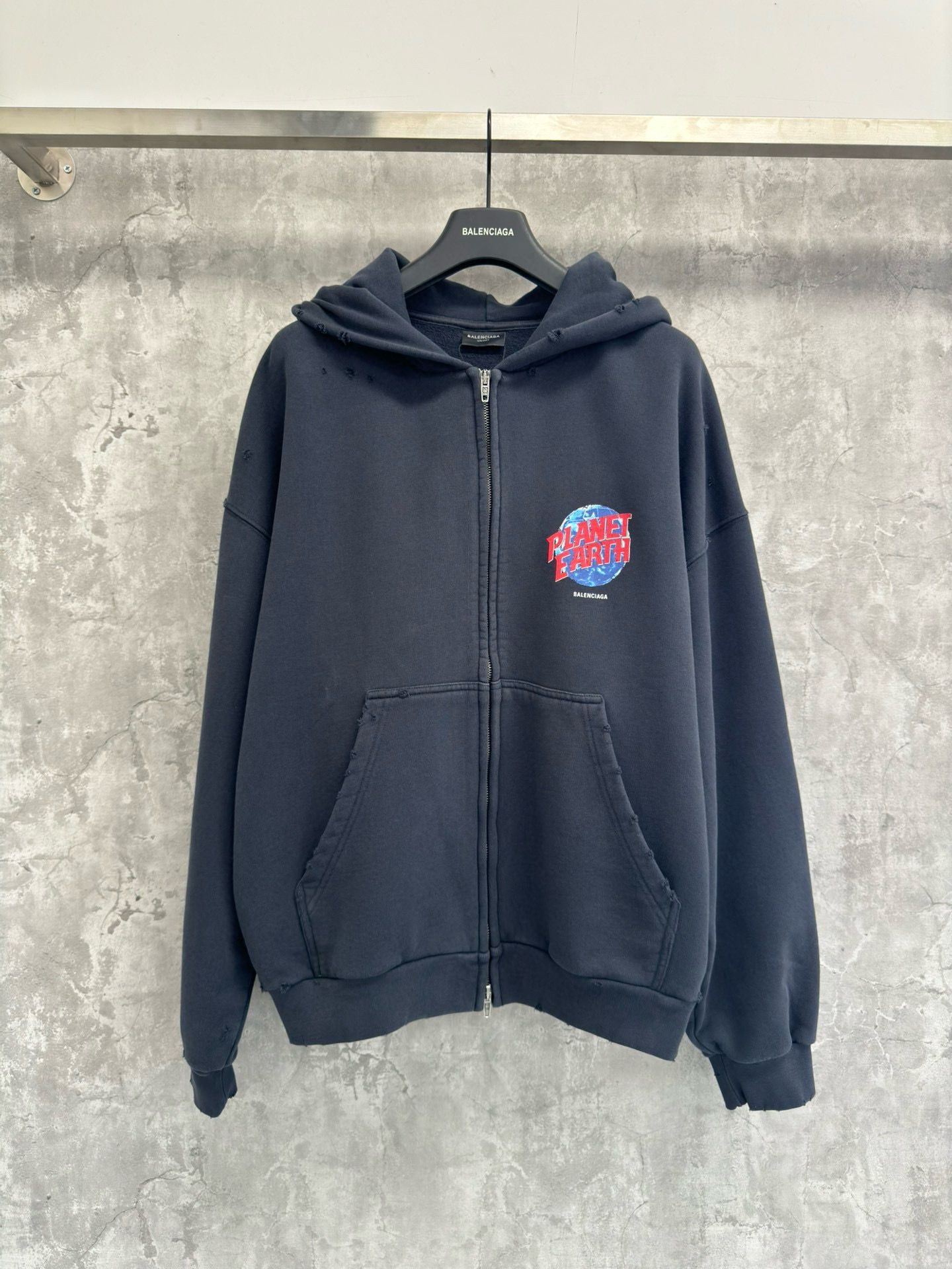 Balenciaga Zip Hoodie – SWHO2369