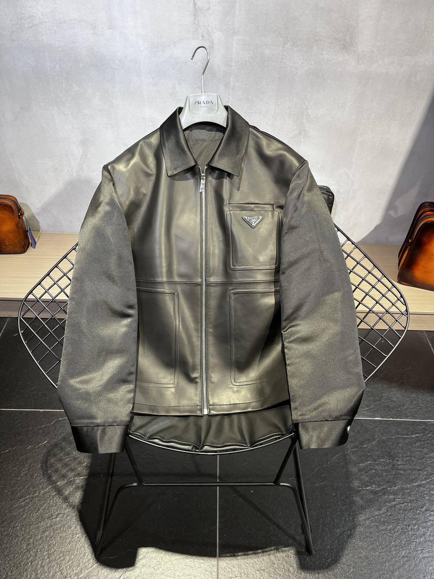 Prada Leather Jacket – CJKT1489