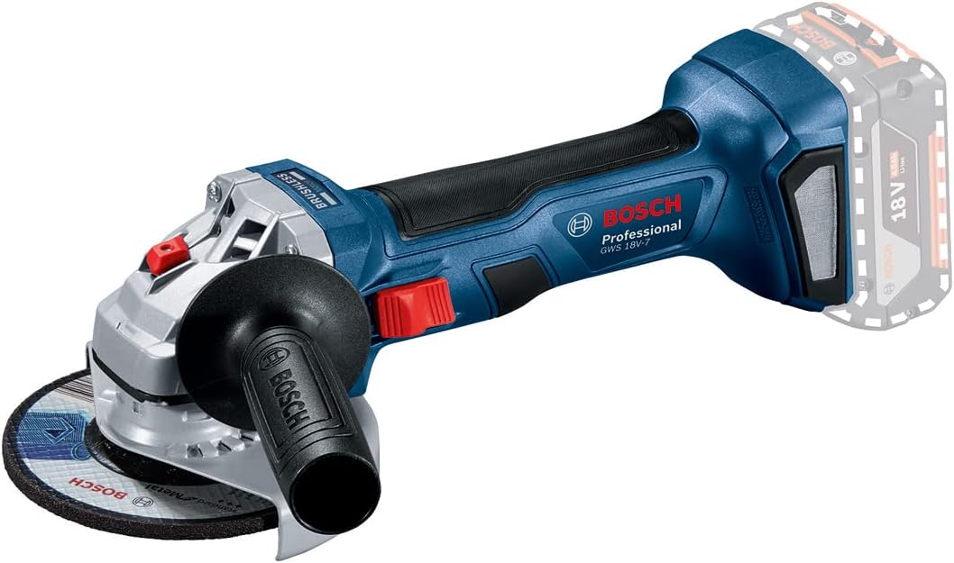 Bosch Professional 18V System Combo Kit: GSB 18V-45 + GBH 18V-21 + GWS 18V-7