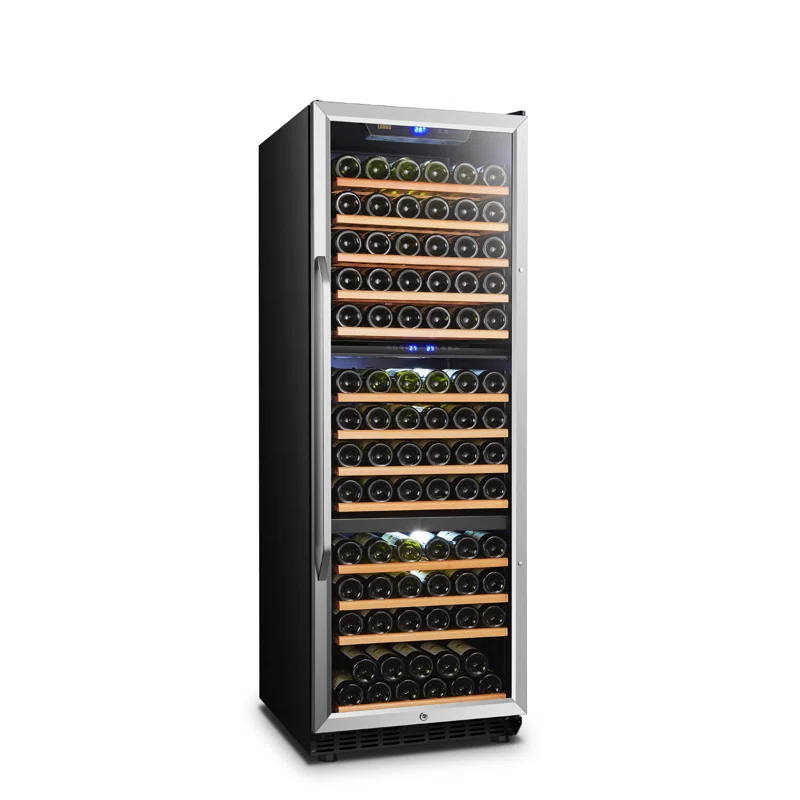 24 143 Bottle Triple Zone Freestanding/Built-In Wine Refrigerator