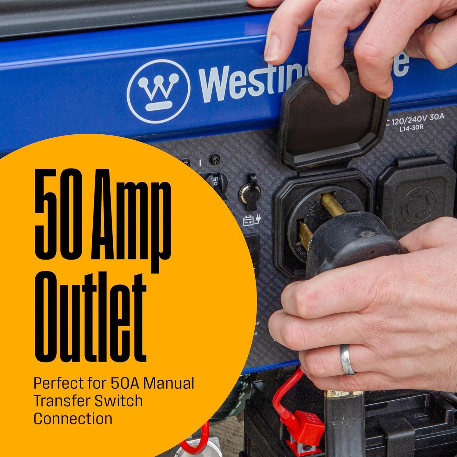 Westinghouse 12500 Watt Dual Fuel Home Backup Portable Generator