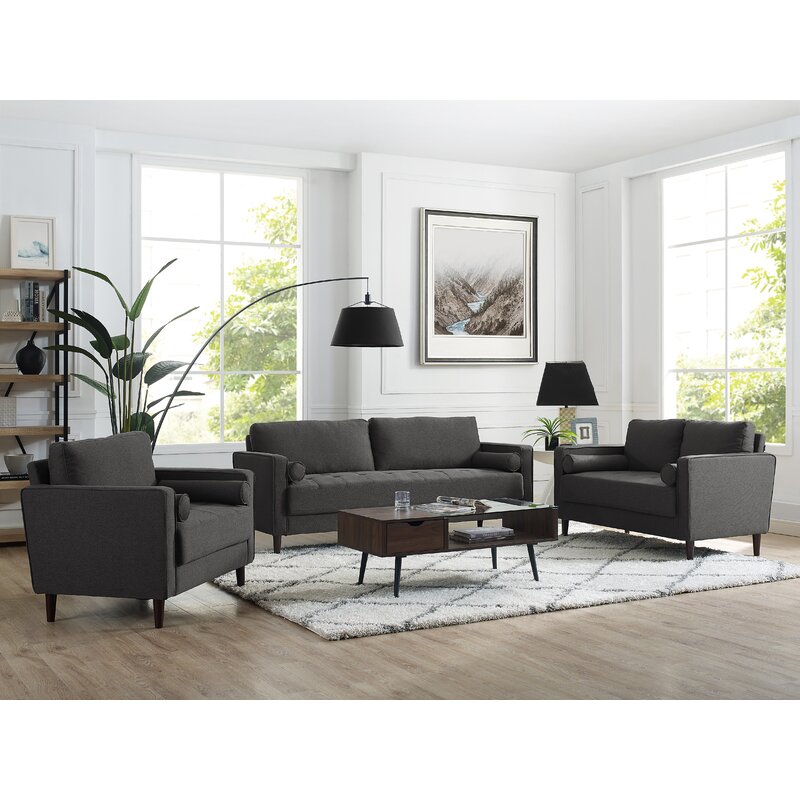 Garren 70.1” Square Arm Sofa