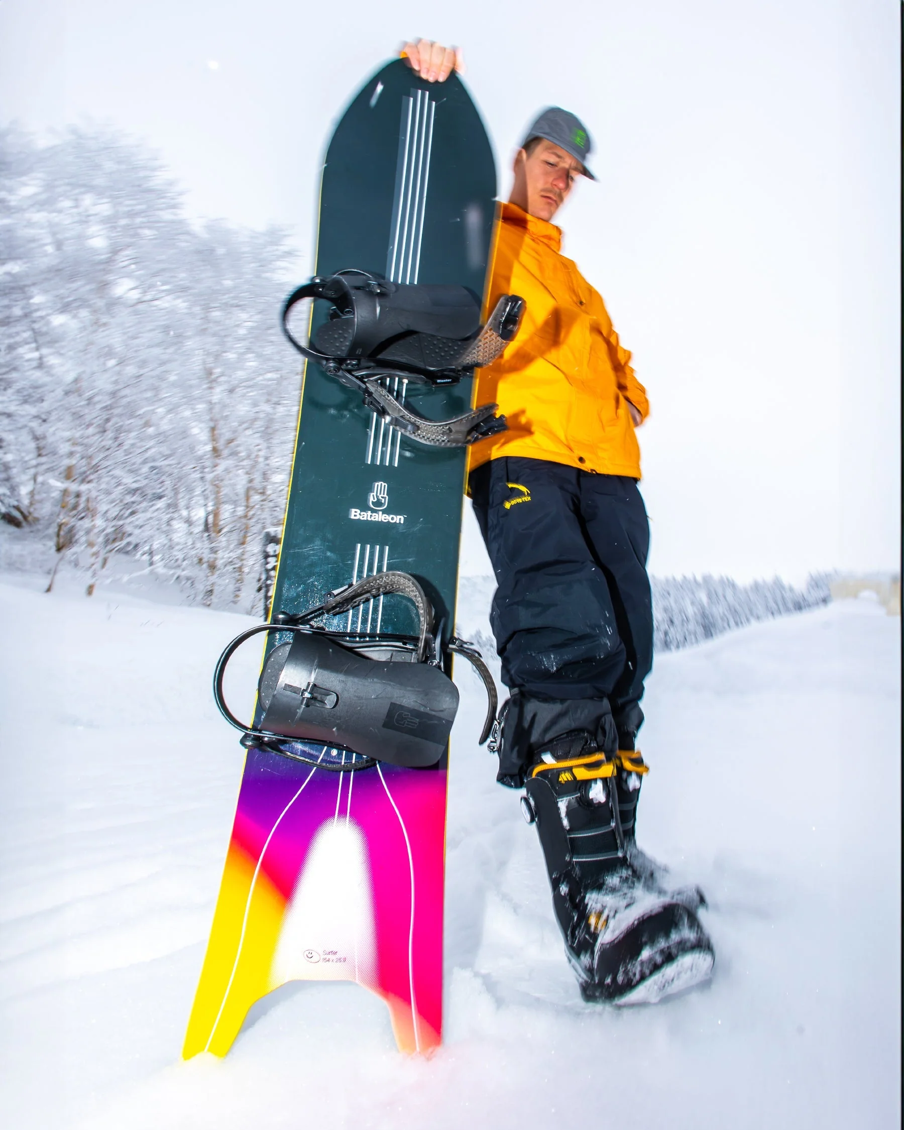 2025 New Ba Snowboard Buy One Get One Radom Accessories