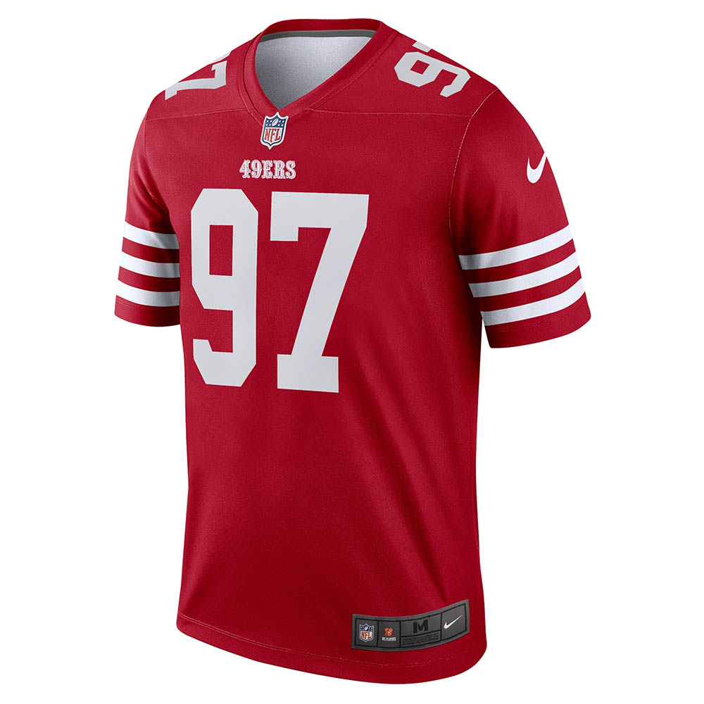 Men's San Francisco 49ers Nick Bosa Legend Jersey Scarlet