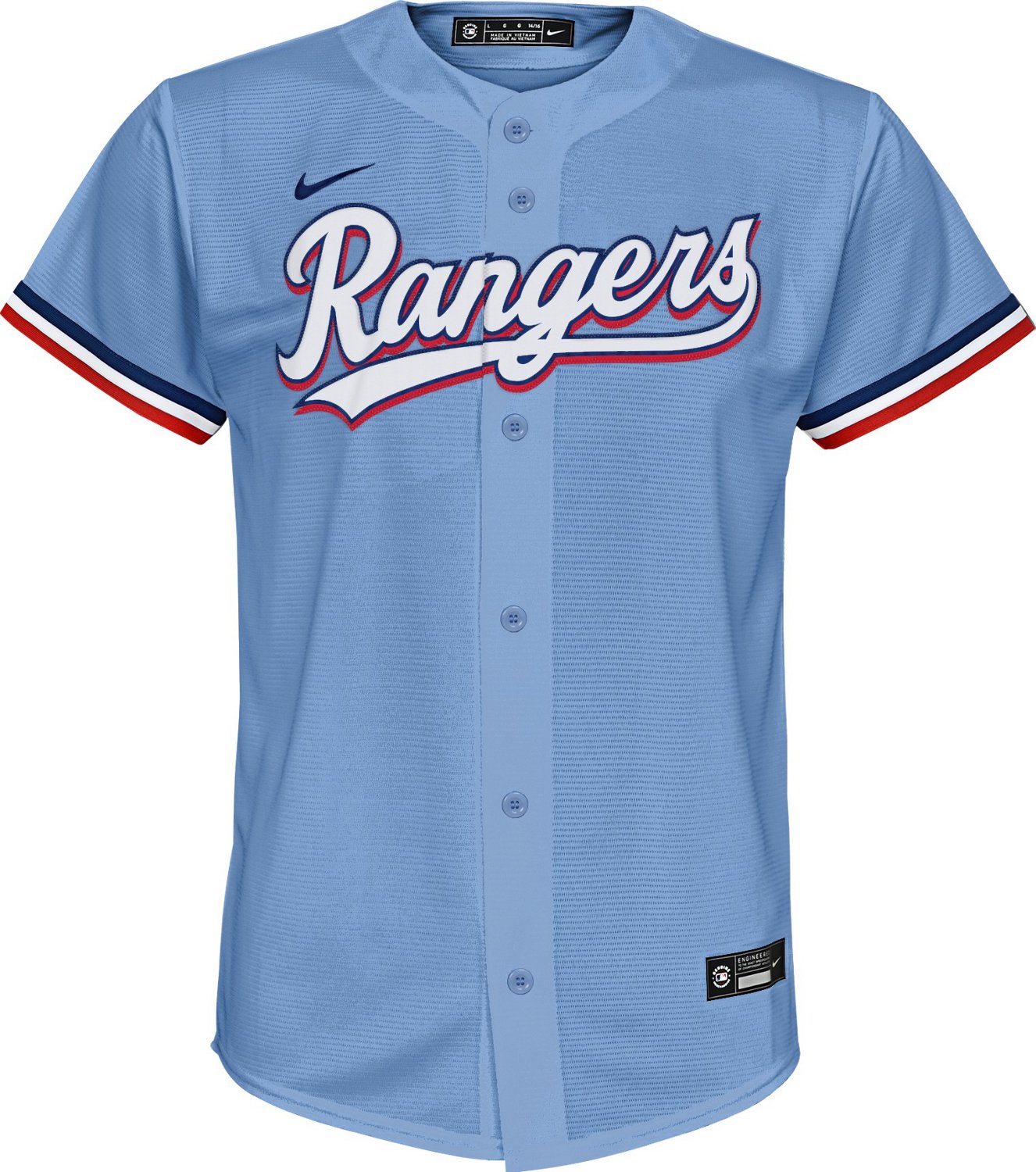 Nike Youth Texas Rangers Away Alternate Replica Jersey