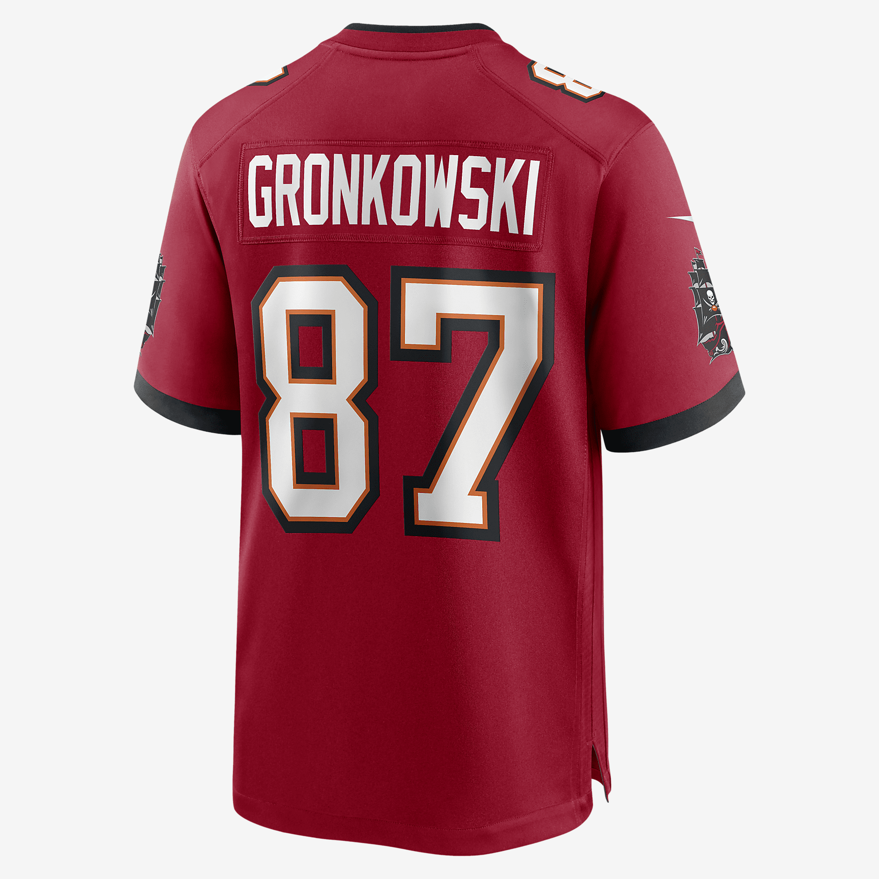 NFL Tampa Bay Buccaneers (Rob Gronkowski) Men's Game Jersey - Red