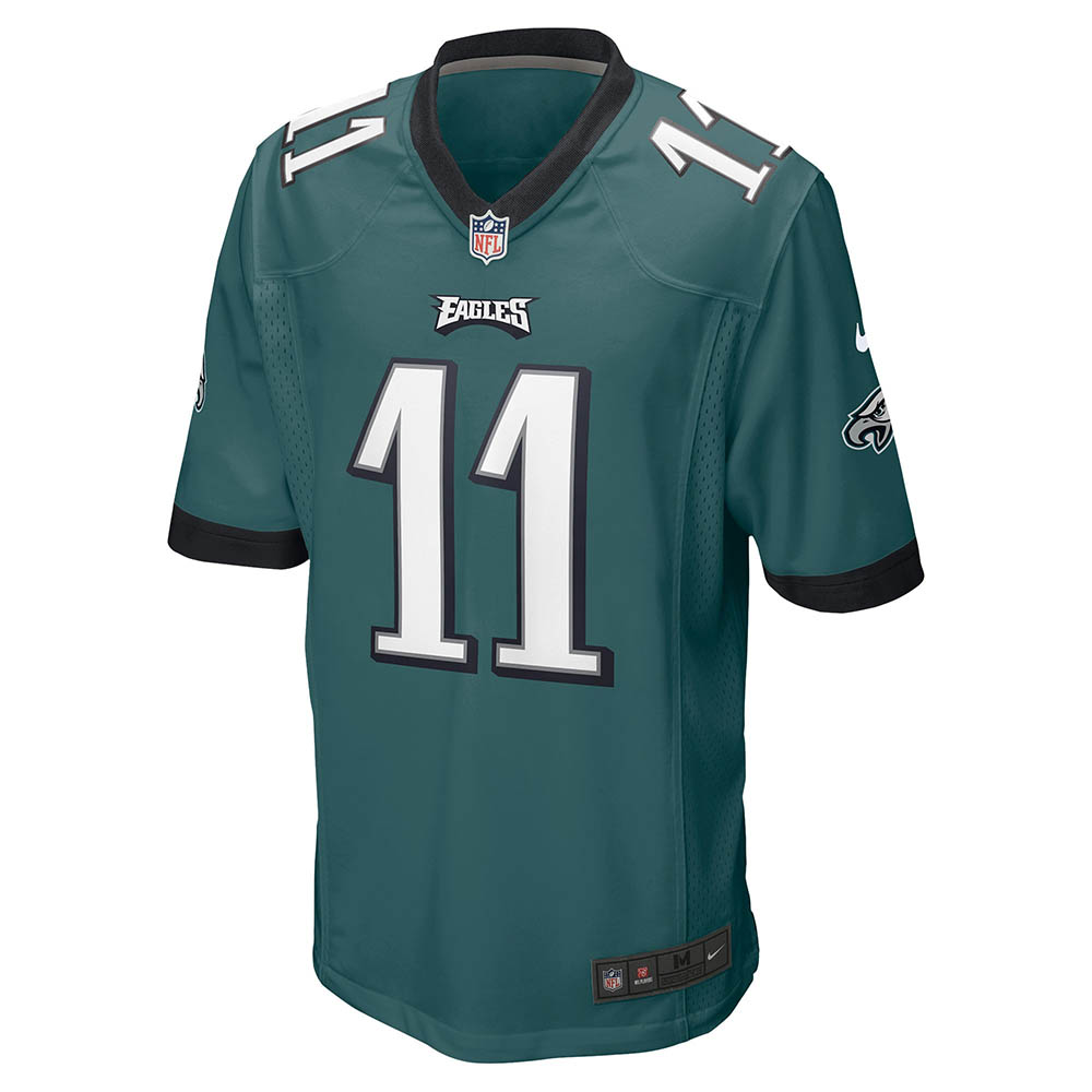 Men's Philadelphia Eagles A.J. Brown Player Game Jersey Midnight Green