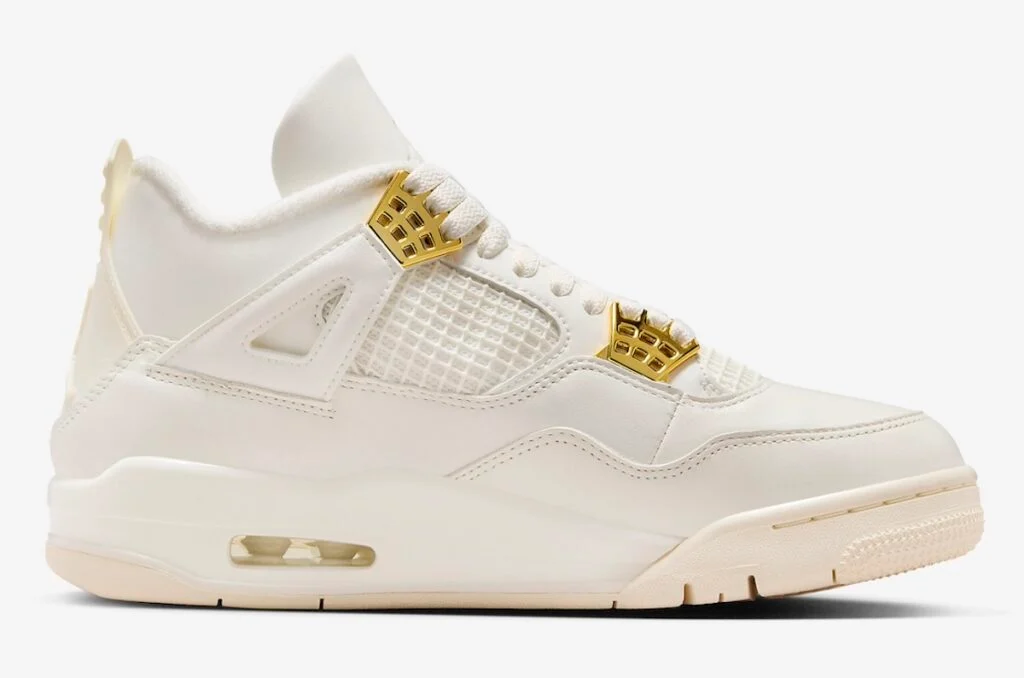 Air Jordan 4 WMNS Metallic Gold AQ9129-170
