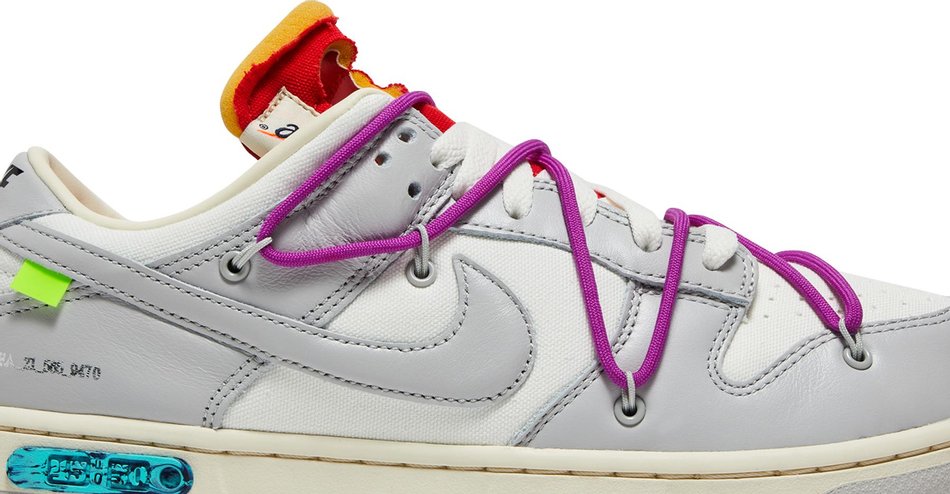 Off-White x Dunk Low Lot 45 of 50 DM1602-101