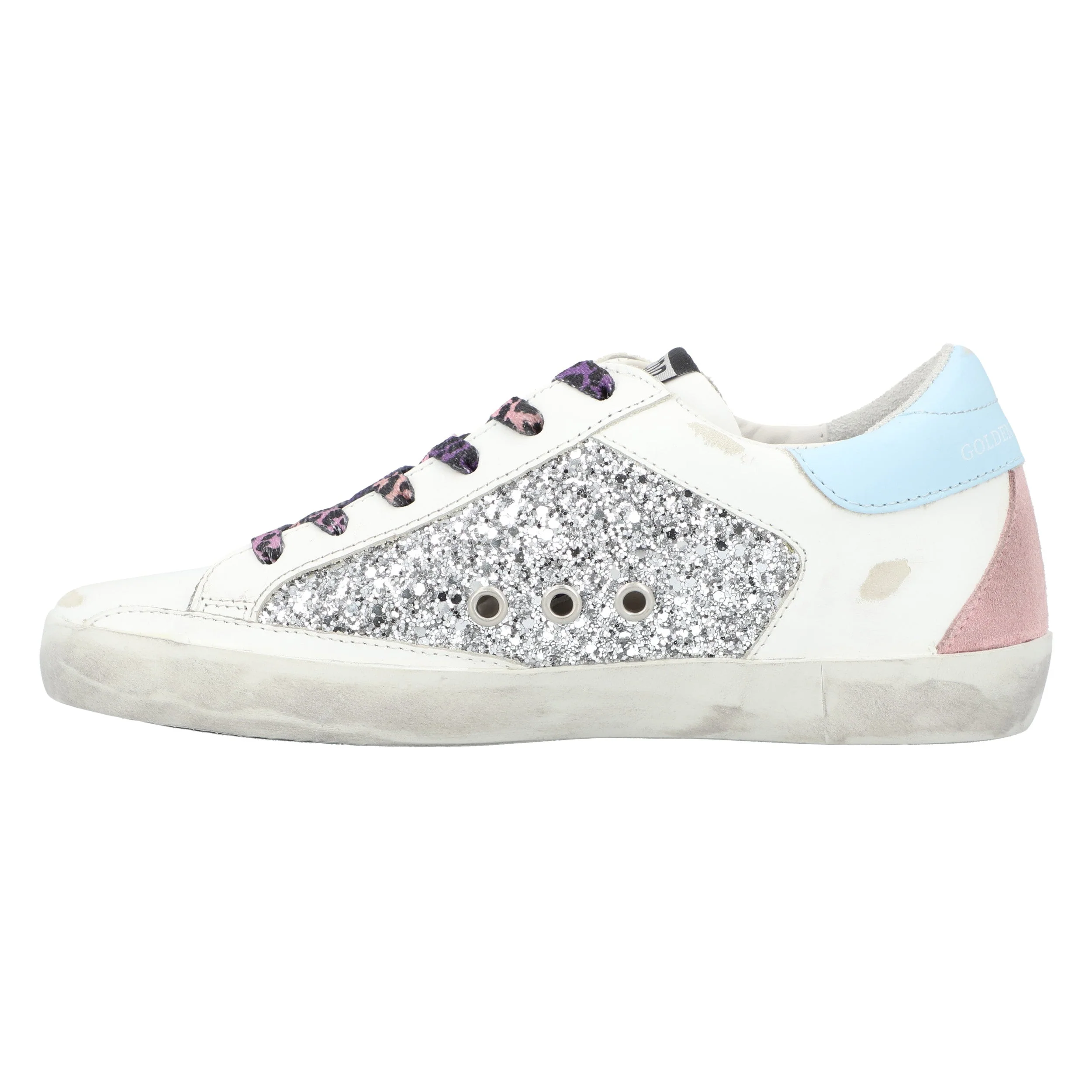 Golden Goose multicolored glitter Superstar