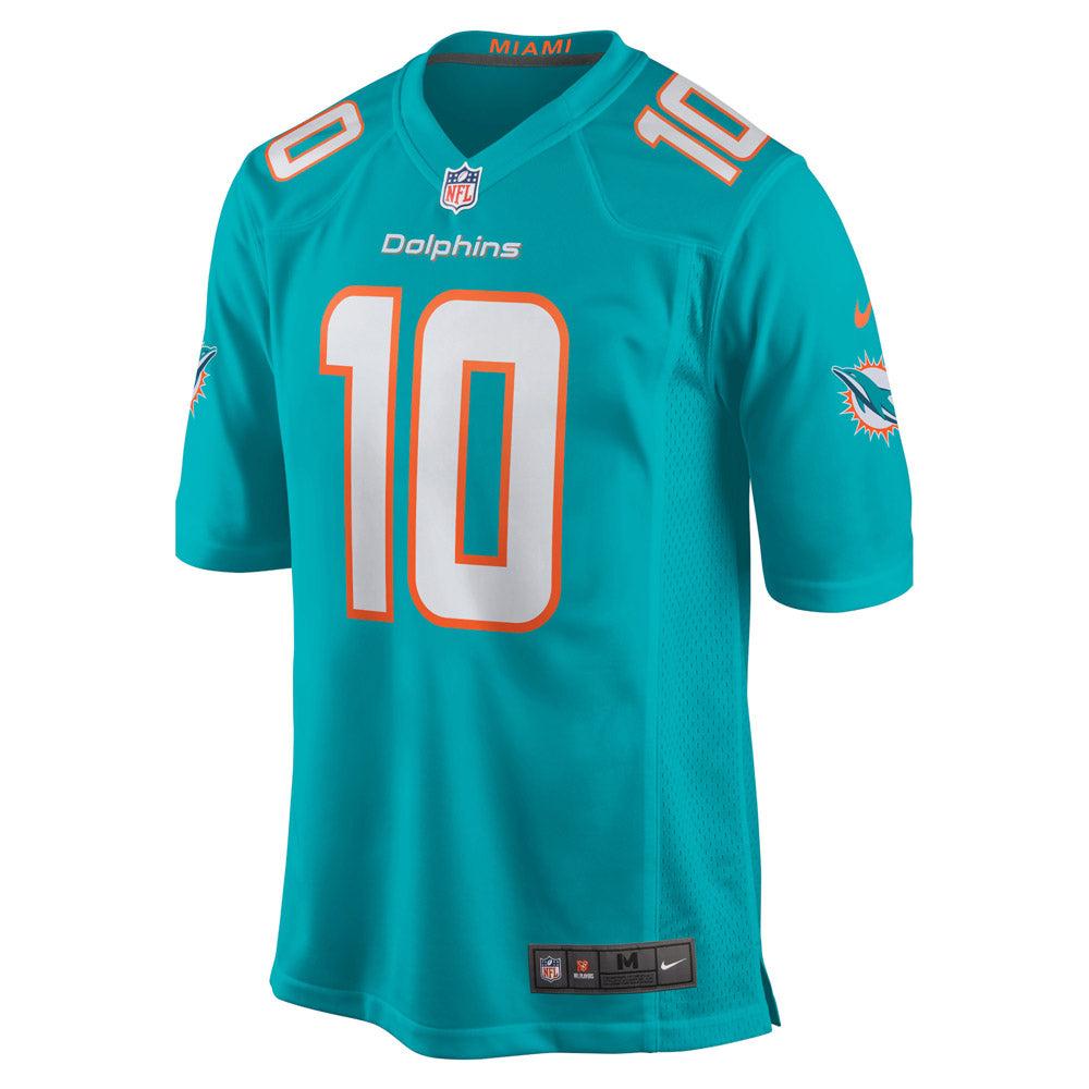 Men's Miami Dolphins Tyreek Hill Game Jersey Aqua