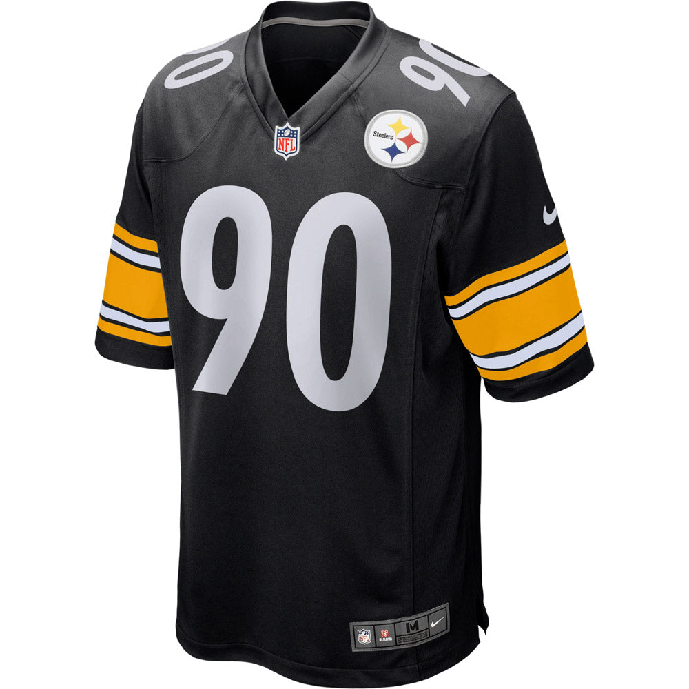 Men's Pittsburgh Steelers T.J. Watt Game Player Jersey Black
