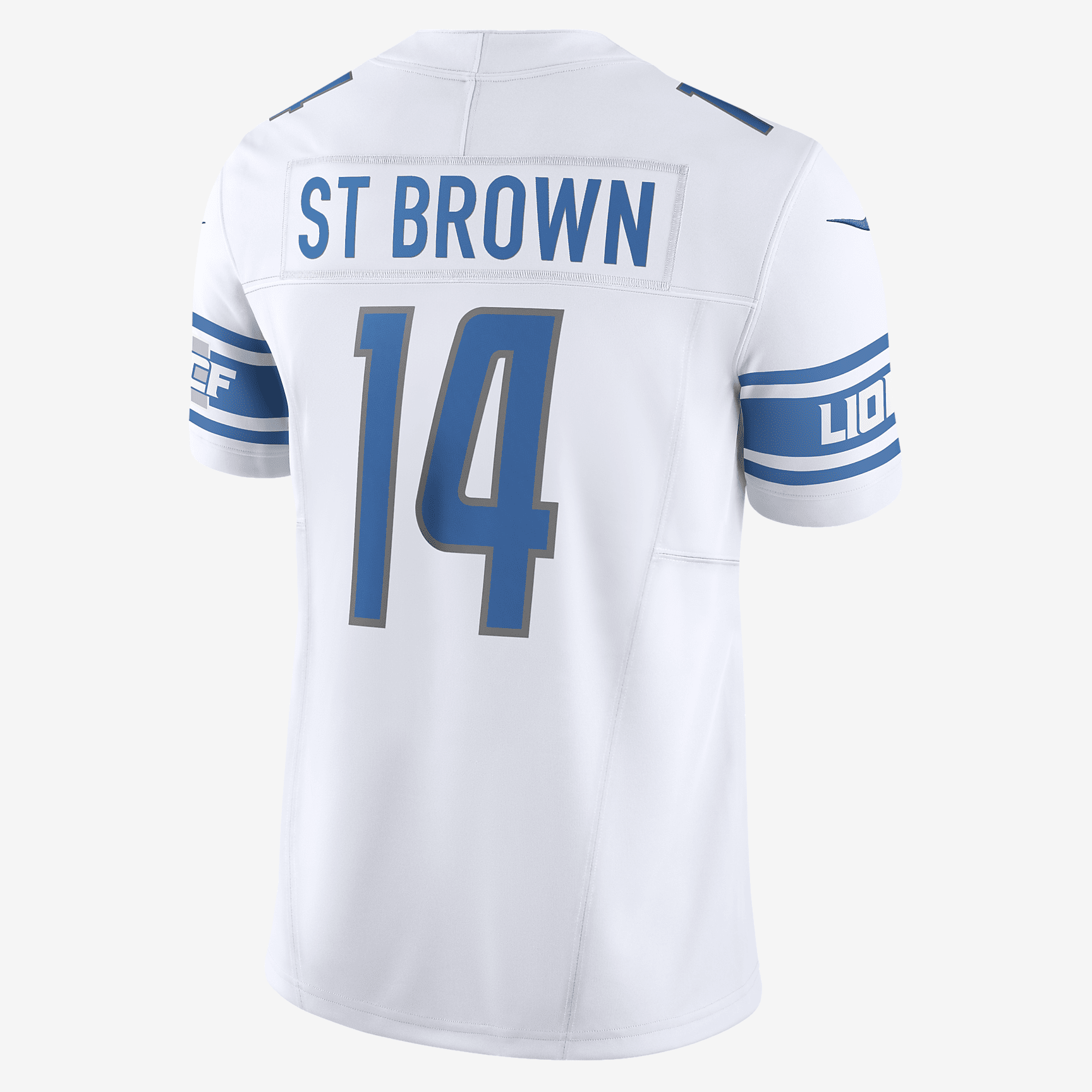 Amon-Ra St. Brown Detroit Lions Men's Nike Dri-FIT NFL Limited Football Jersey - White