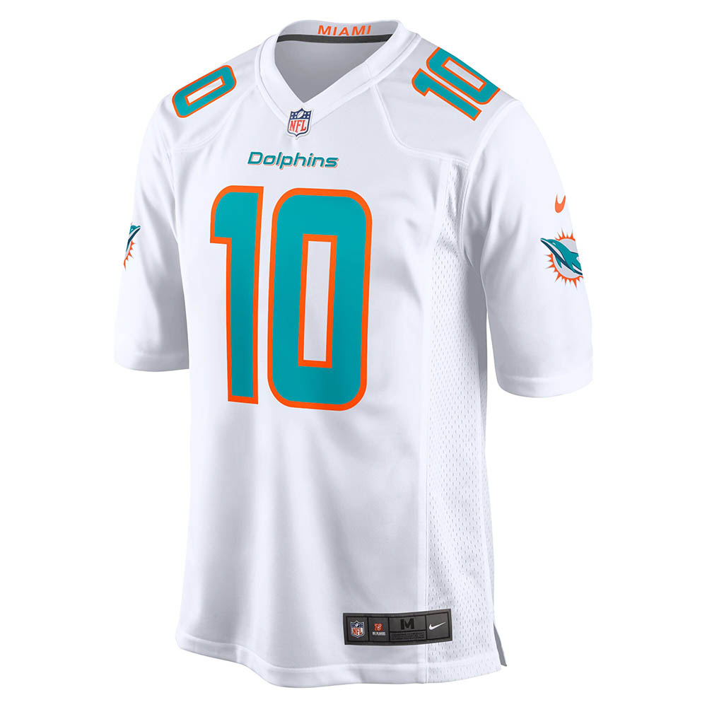 Men's Miami Dolphins Tyreek Hill Game Jersey White