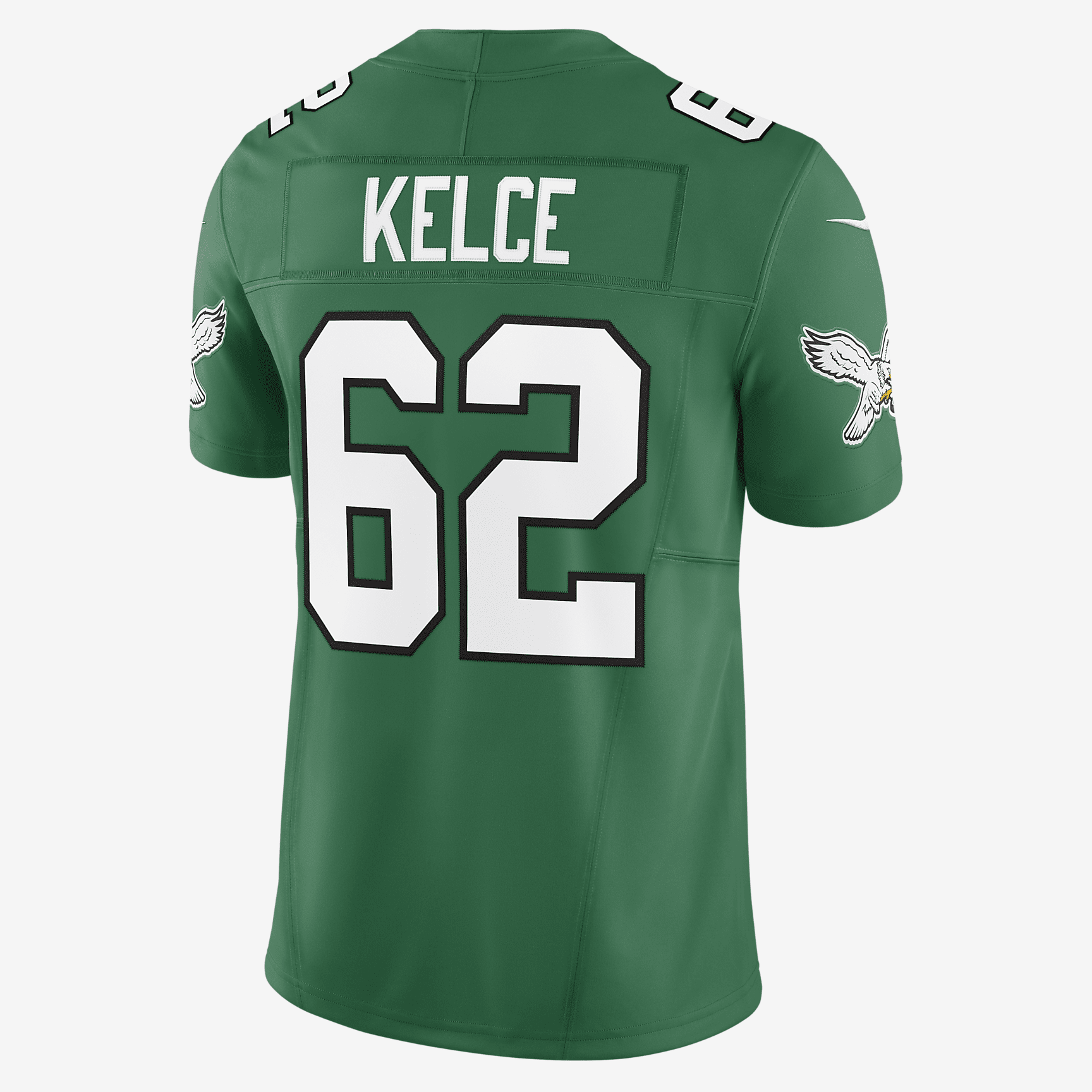 Jason Kelce Philadelphia Eagles Men's Nike Dri-FIT NFL Limited Football Jersey - Kelly Green