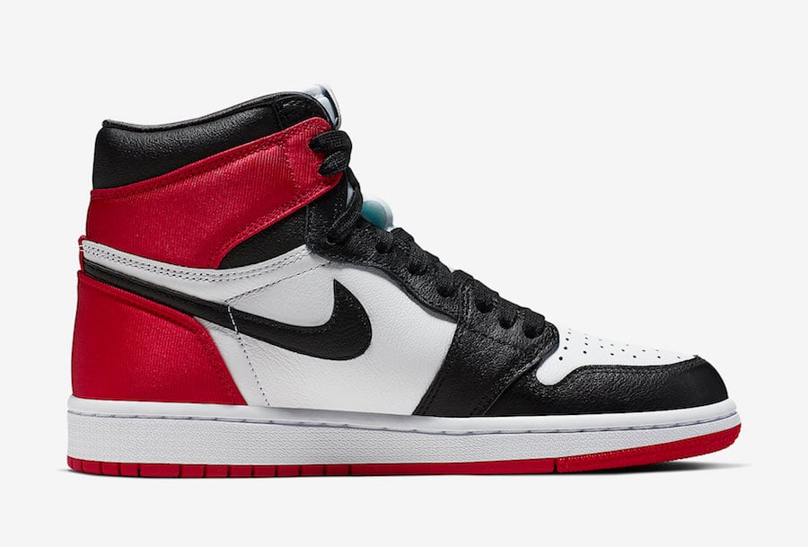 Air Jordan 1 Retro High 'Satin Black Toe' CD0461-016