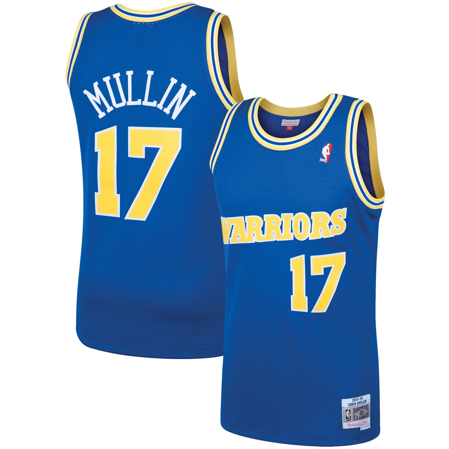 Chris Mullin Golden State Warriors Mitchell & Ness Hardwood Classics Swingman Jersey - Royal