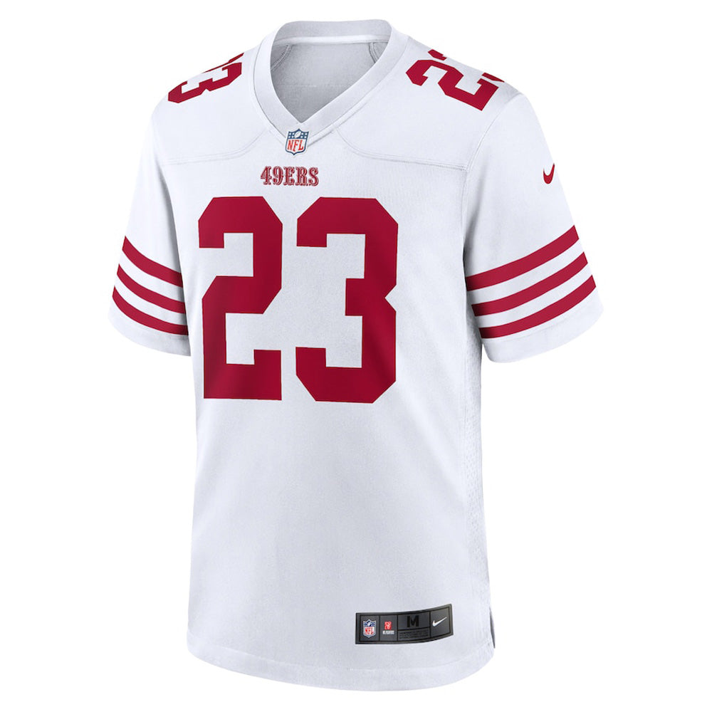 Men's San Francisco 49ers Christian McCaffrey Game Jersey - White
