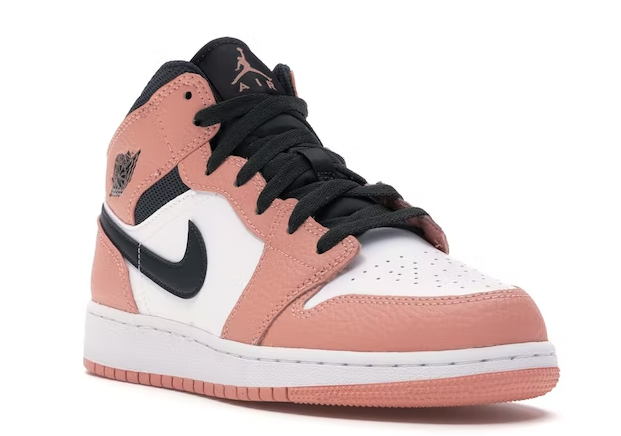 Jordan 1 Mid Pink Quartz (GS)