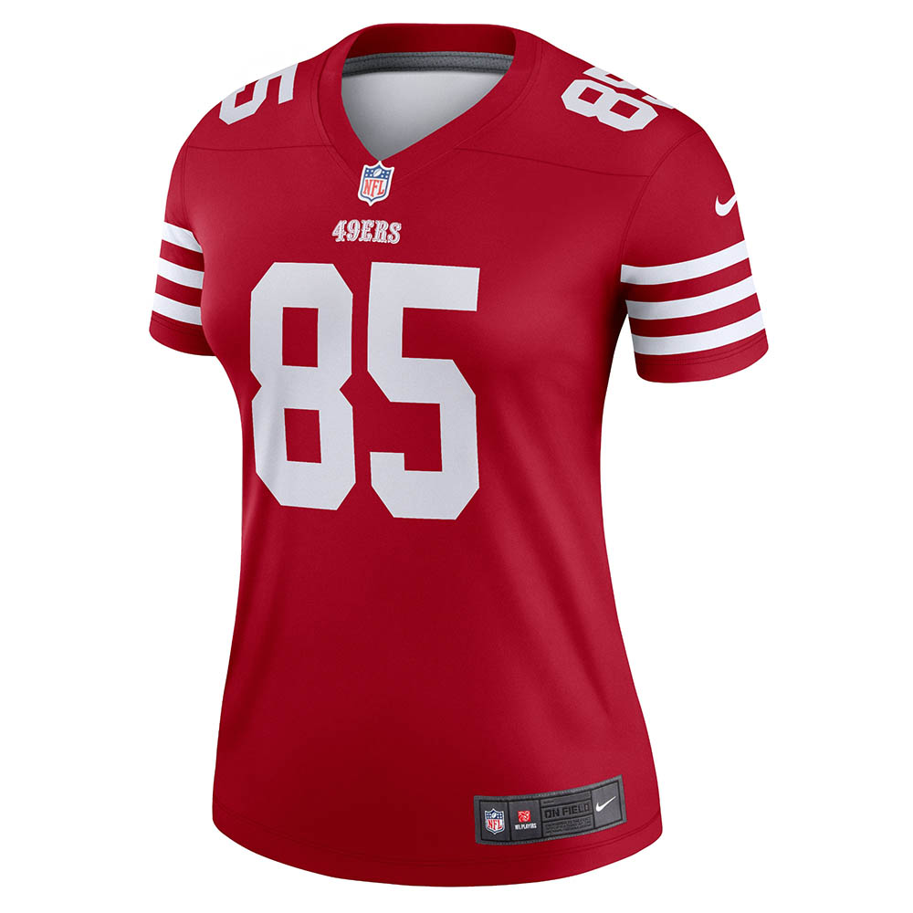 Women's San Francisco 49ers George Kittle Legend Jersey Scarlet