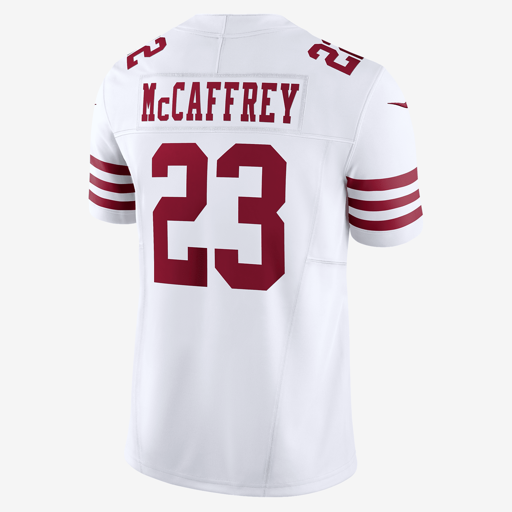 Christian McCaffrey San Francisco 49ers Men's Nike Dri-FIT NFL Limited Football Jersey - White