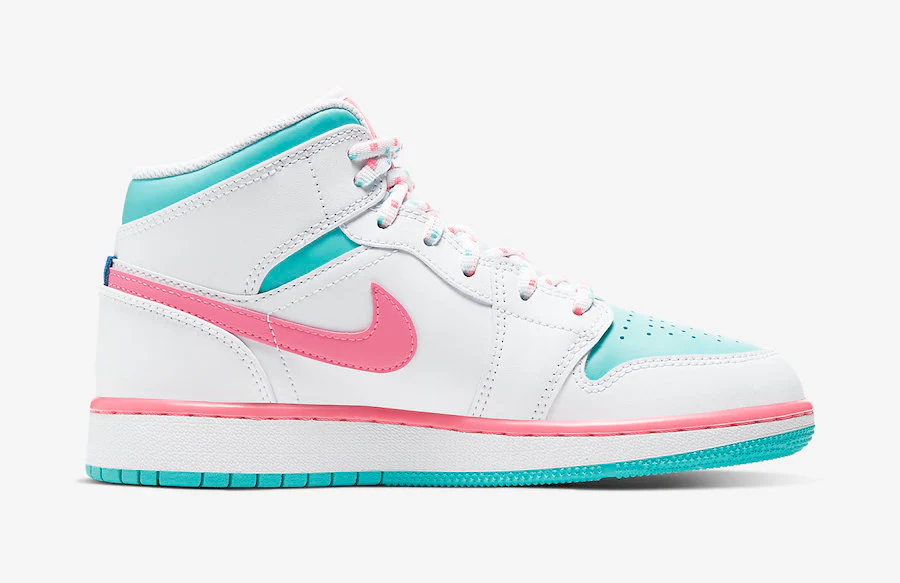 Air Jordan 1 Mid  'Digital Pink' 555112-102