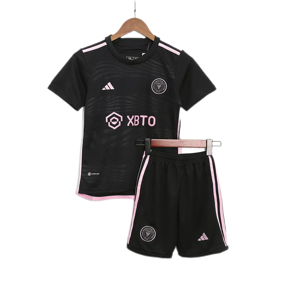 2023 Youth Inter Miami Lionel Messi Away Jersey Kids Kit