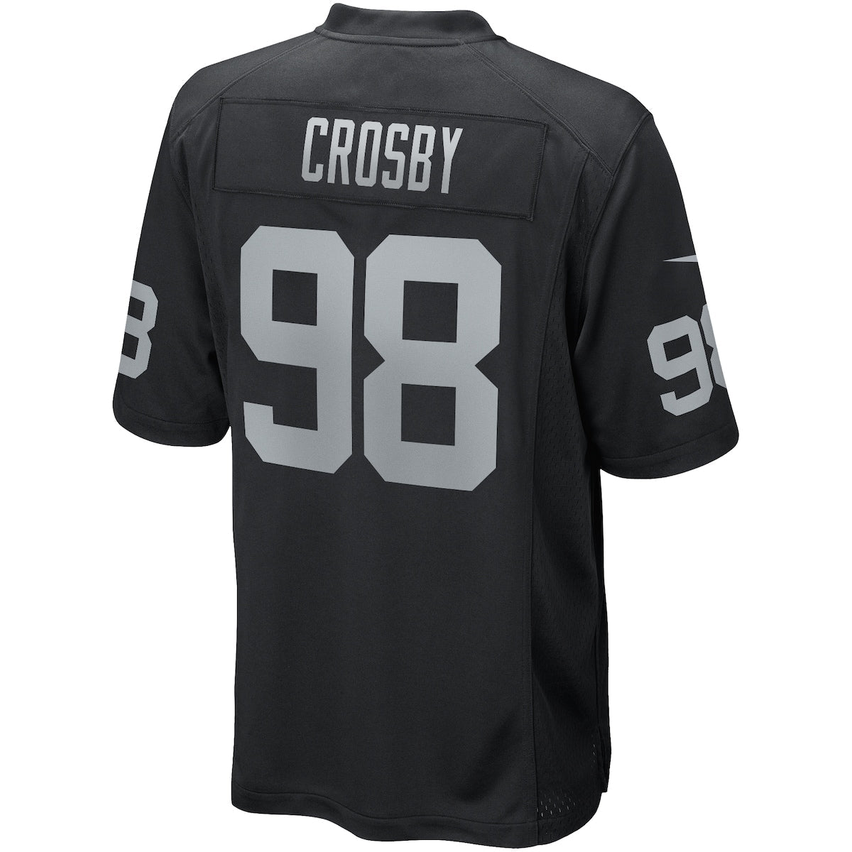 Men's Maxx Crosby Nike Raiders Game Jersey - Black