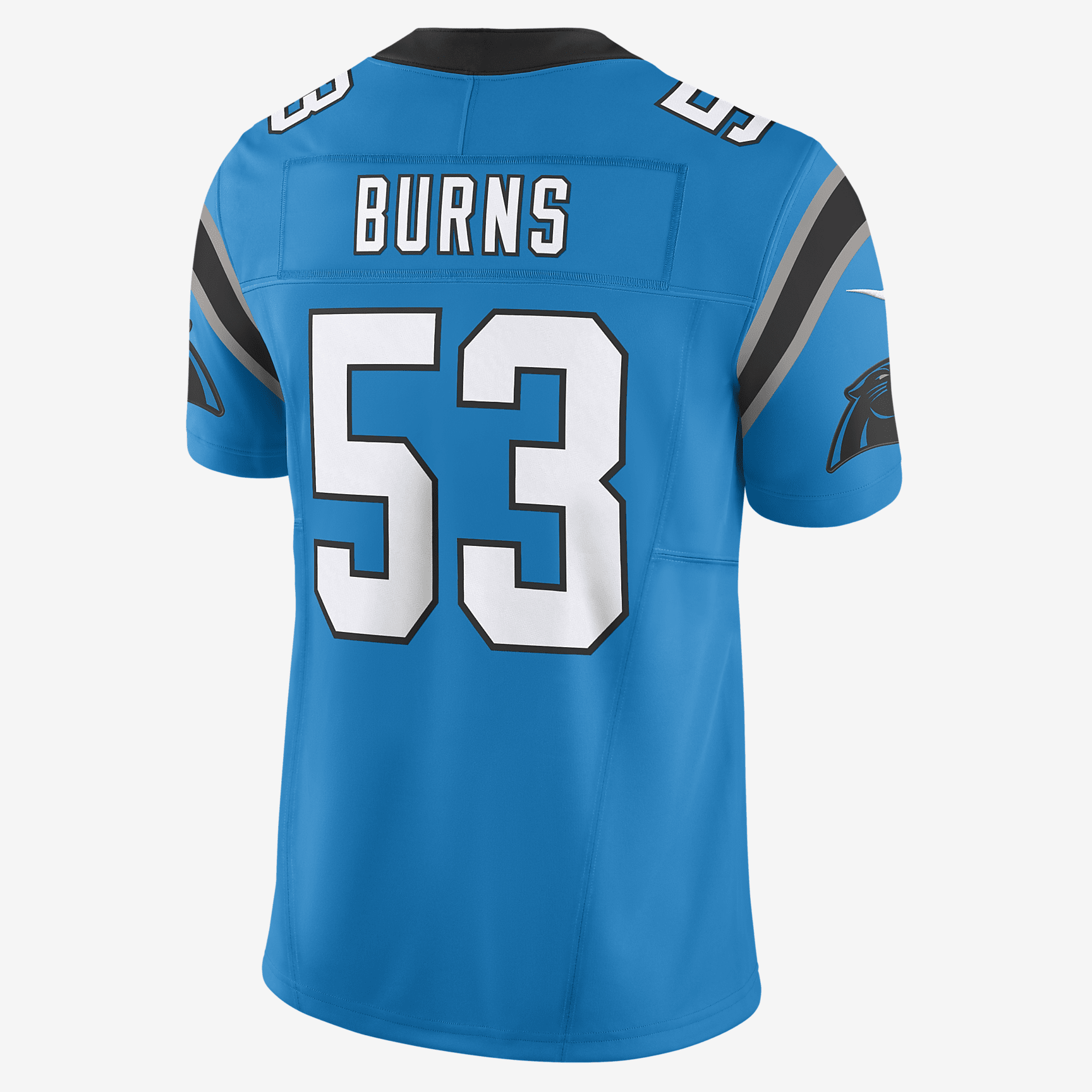 Brian Burns Carolina Panthers Men's Nike Dri-FIT NFL Limited Football Jersey - Blue