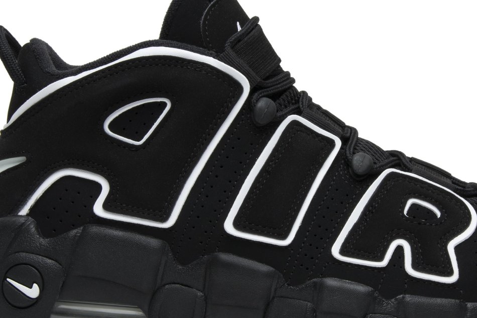 Nike Air More Uptempo Black White 2016