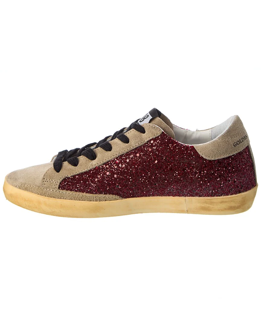 Golden Goose Superstar Glitter Leather Sneaker