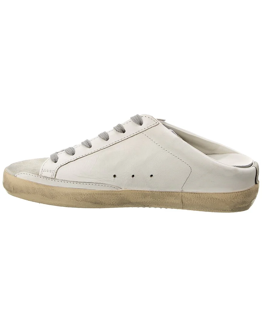 Golden Goose Superstar Sabot Leather & Suede Sneaker