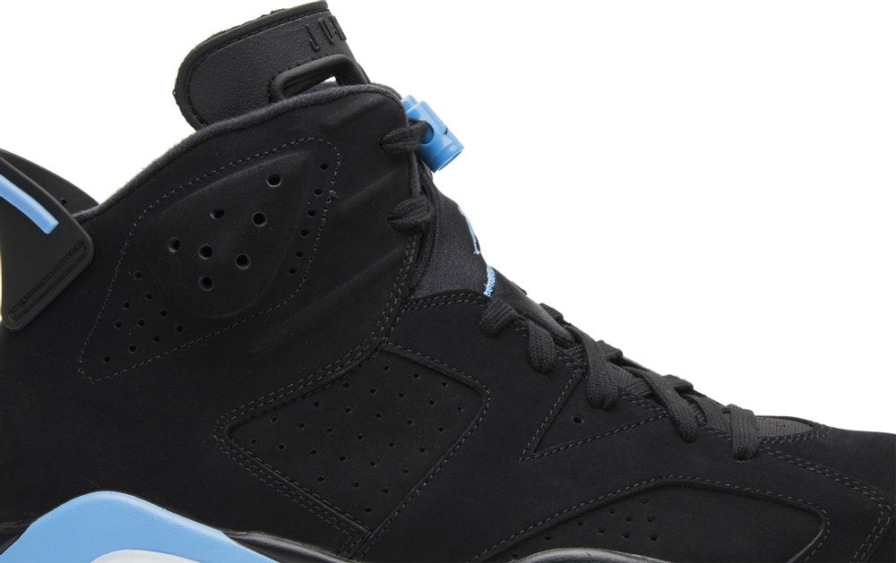 Air Jordan 6 Retro 'UNC' Black/University Blue' 384664-006