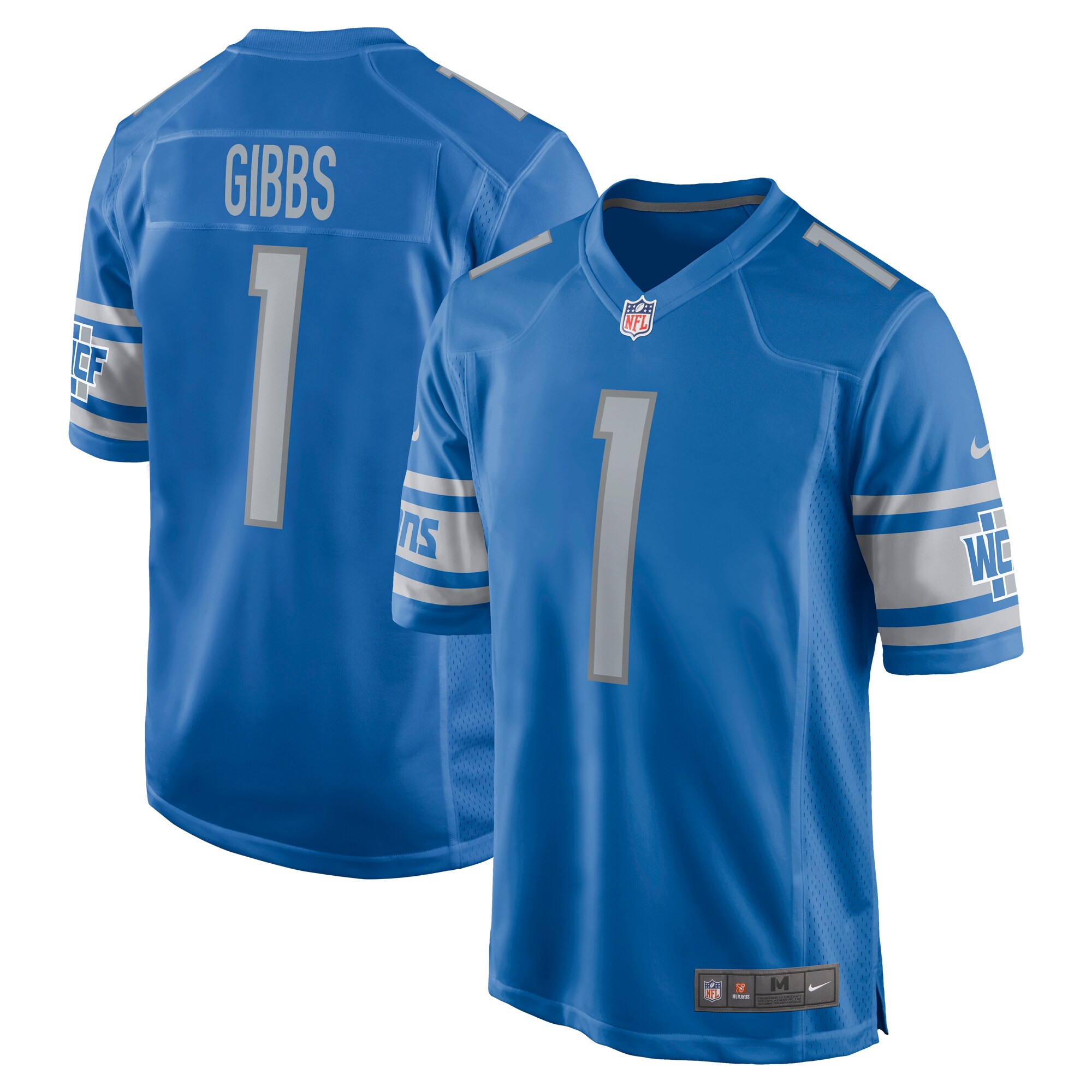 Jahmyr Gibbs Detroit Lions Nike Youth Game Jersey - Blue