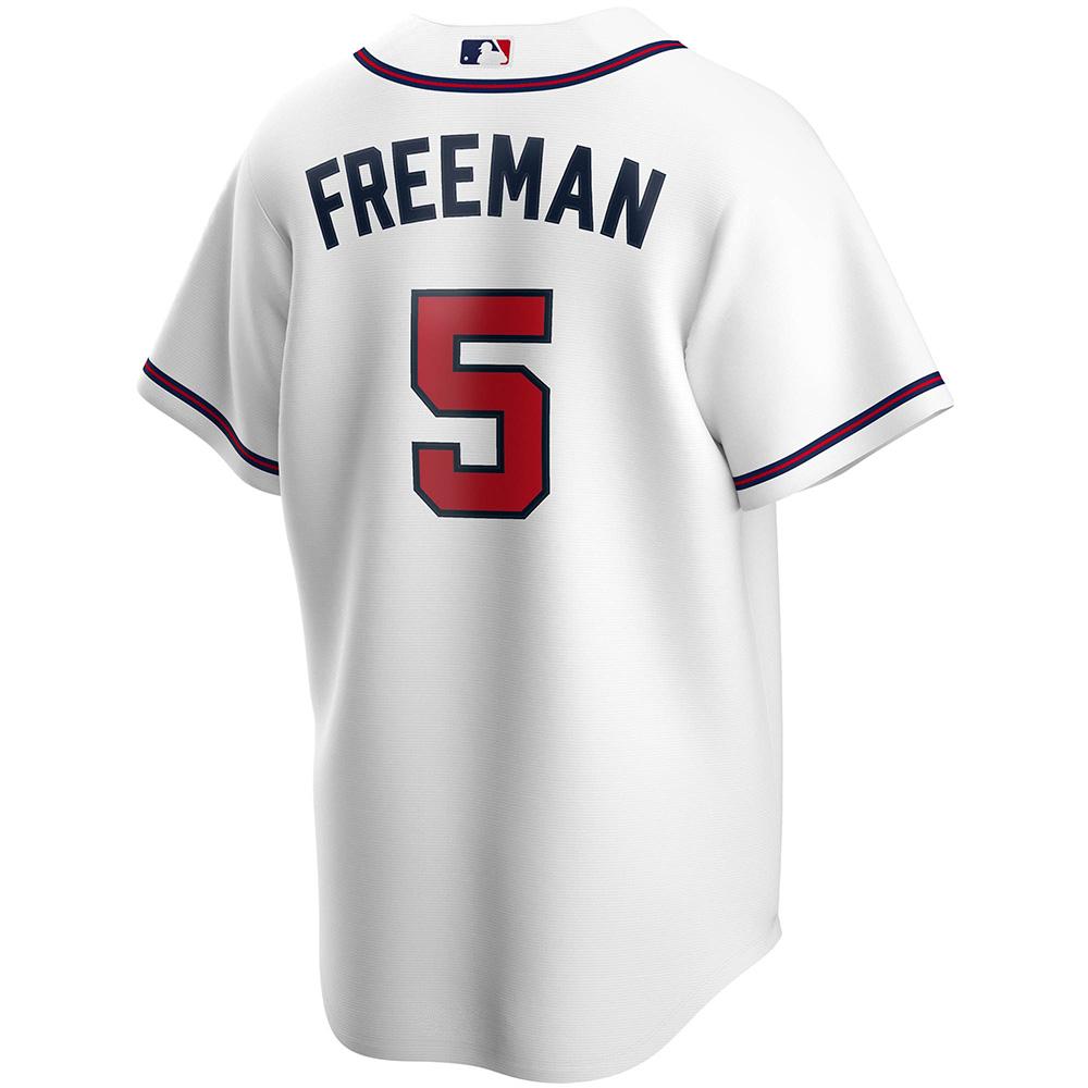Youth Atlanta Braves Freddie Freeman Cool Base Replica Jersey White