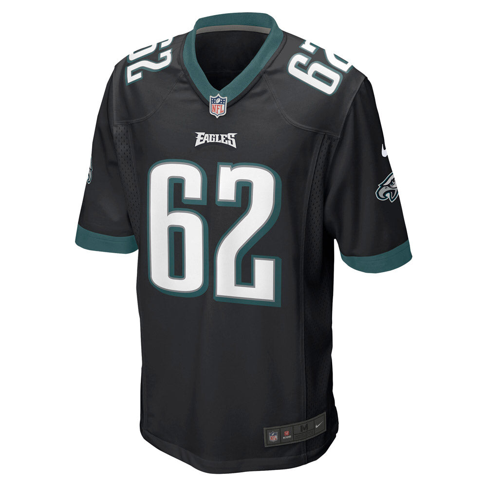 Men's Philadelphia Eagles Jason Kelce Game Jersey Black