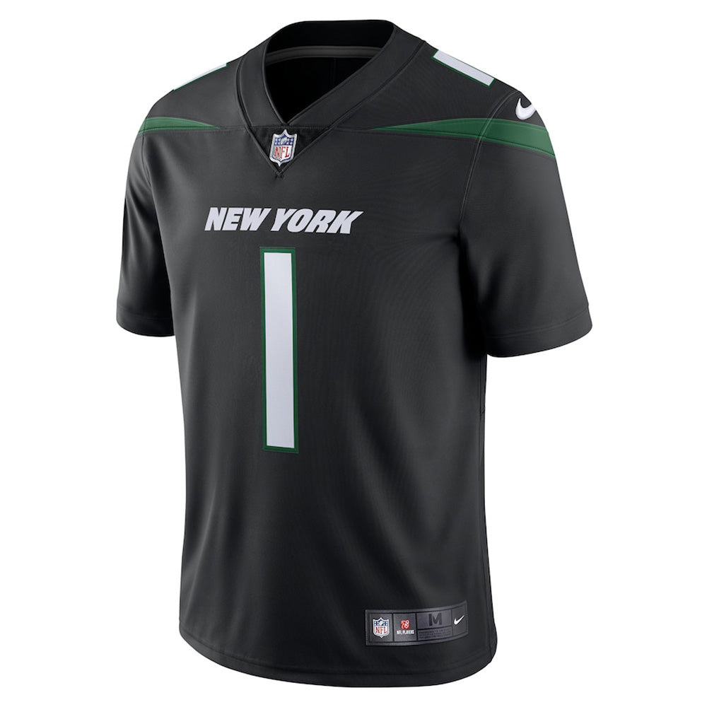 Youth New York Jets Sauce Gardner Vapor Jersey - Black
