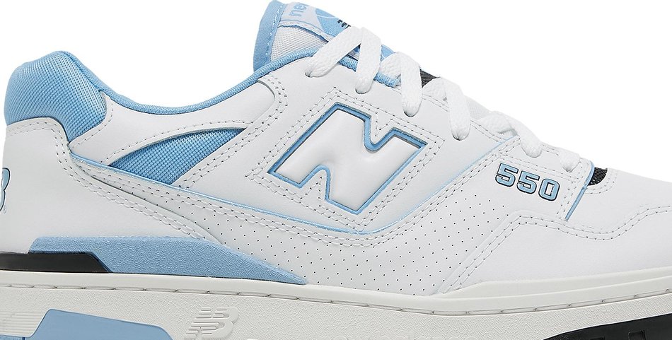 New Balance 550 UNC White University Blue