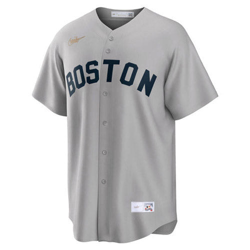 Youth Boston Red Sox Carl Yastrzemski Cooperstown Collection Jersey - Gray